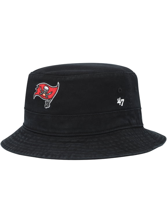 Men's '47 Black Tampa Bay Buccaneers Primary Bucket Hat