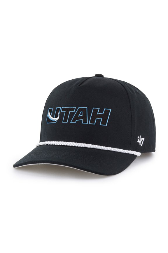 Men's '47  Black Utah Mammoth Rope Hitch Adjustable Hat