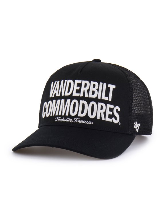 Men's '47 Black Vanderbilt Commodores Contemporary Hitch Trucker Adjustable Hat