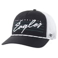 thumbnail image 1 of Men's '47 Black/White Philadelphia Eagles Downburst Relaxed Hitch Trucker Adjustable Hat, 1 of 3