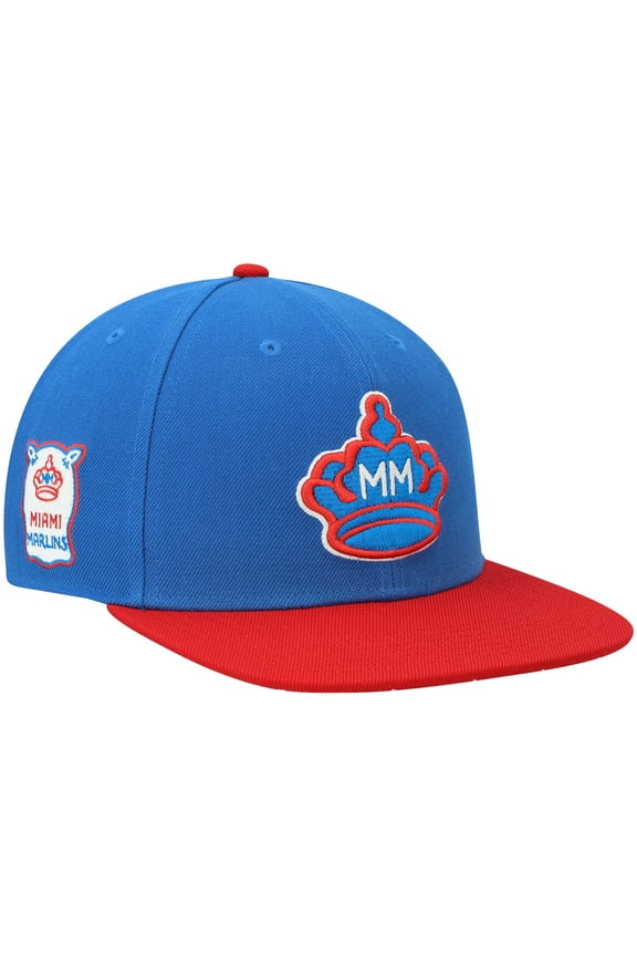Men's '47 Blue Miami Marlins 2021 City Connect Captain Snapback Hat
