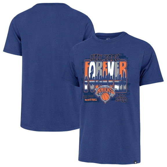Men's '47 Blue New York Knicks Super Regional Franklin T-Shirt