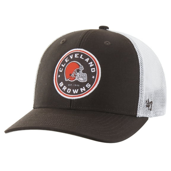 Men's '47 Brown Cleveland Browns Disclose Trophy Stretch Fit Hat
