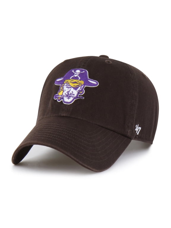Unisex '47 ECU Pirates Brown Vault Clean Up Adjustable Hat