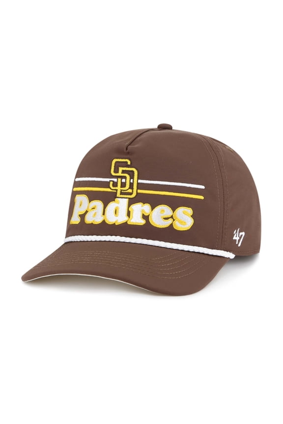 Men's '47 Brown San Diego Padres Campscape Hitch Adjustable Hat
