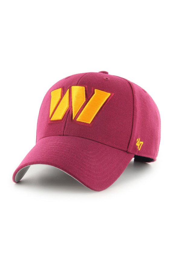 Men's '47 Burgundy Washington Commanders MVP Adjustable Hat