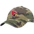 thumbnail image 1 of Men's '47 Camo Arizona Cardinals Woodland Clean Up Adjustable Hat, 1 of 4