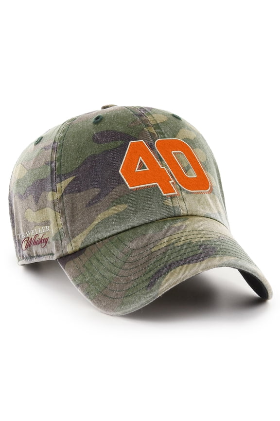 Men's '47 Camo Justin Allgaier Traveller Whiskey Clean Up Adjustable Hat