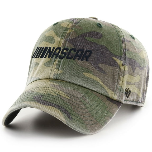 Men's '47 Camo NASCAR Clean Up Adjustable Hat