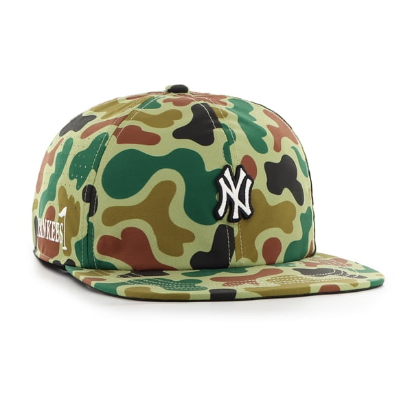 Boné New Era MLB New York Yankees Destroyed Camo 940 Verde