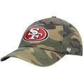 thumbnail image 1 of Men's '47 Camo San Francisco 49ers Woodland Clean Up Adjustable Hat, 1 of 4