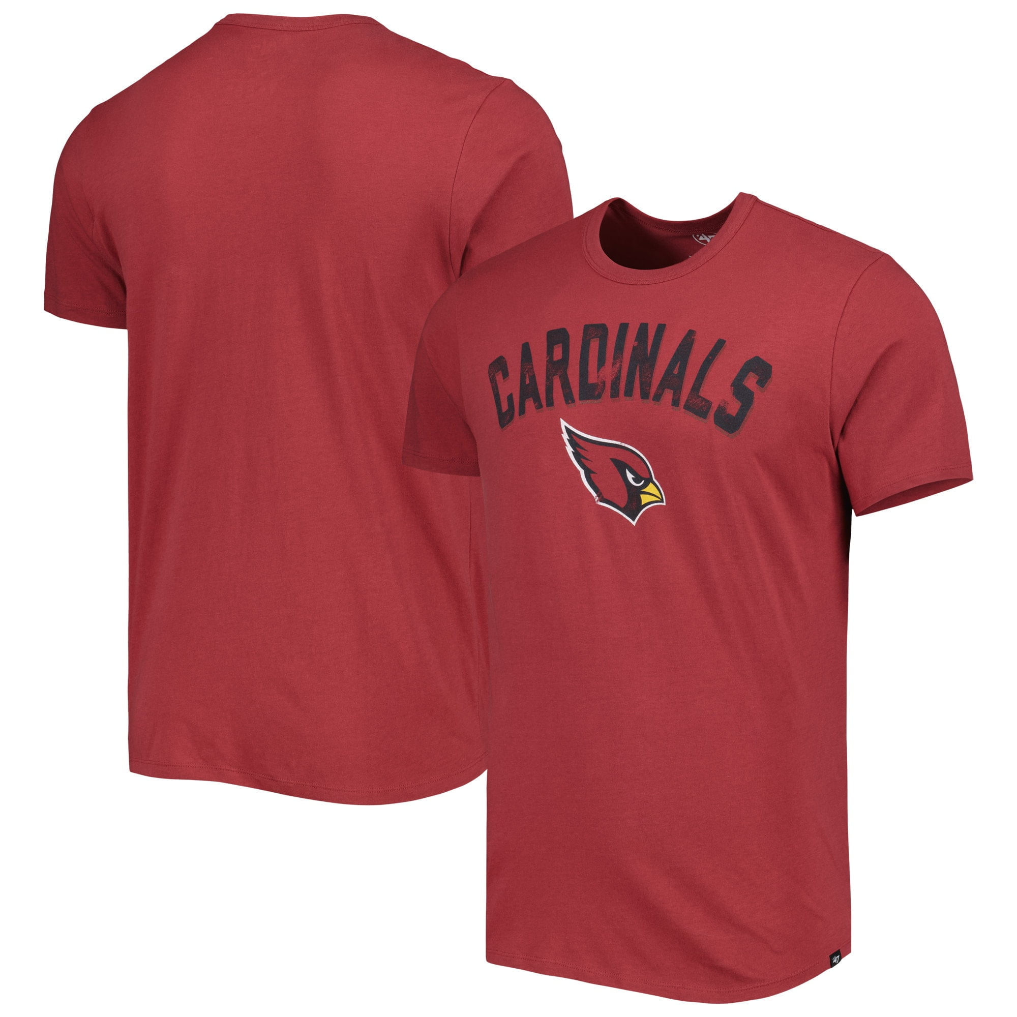 Men's '47 Cardinal Arizona Cardinals All Arch Franklin T-Shirt ...