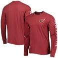 thumbnail image 1 of Men's '47 Cardinal Arizona Cardinals Triple Threat Franklin Long Sleeve T-Shirt, 1 of 3