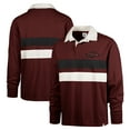 thumbnail image 1 of Men's '47 Cardinal Arkansas Razorbacks Clubhouse Knox Thames Long Sleeve Rugby Polo, 1 of 3