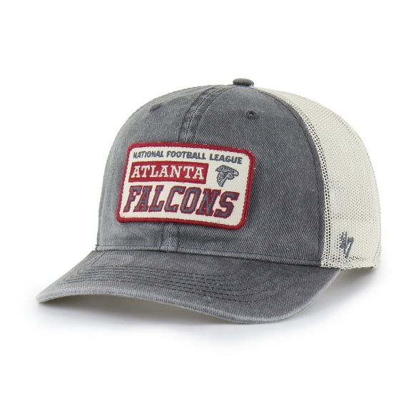 Men's '47 Charcoal Atlanta Falcons Canteen Relaxed Trucker Adjustable Hat