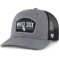 thumbnail image 1 of Men's '47 Charcoal Chicago White Sox Slate Trucker Snapback Hat, 1 of 4