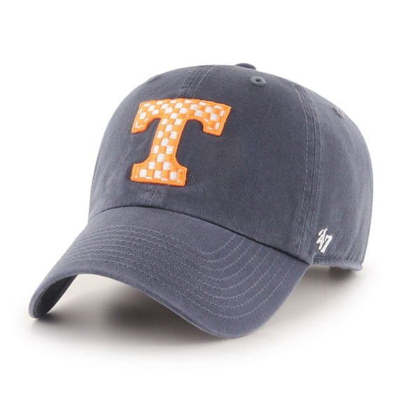 Men's '47 Charcoal Tennessee Volunteers Clean Up Adjustable Hat