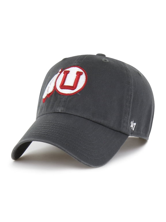 Unisex '47 Utah Utes Charcoal Vault Clean Up Adjustable Hat