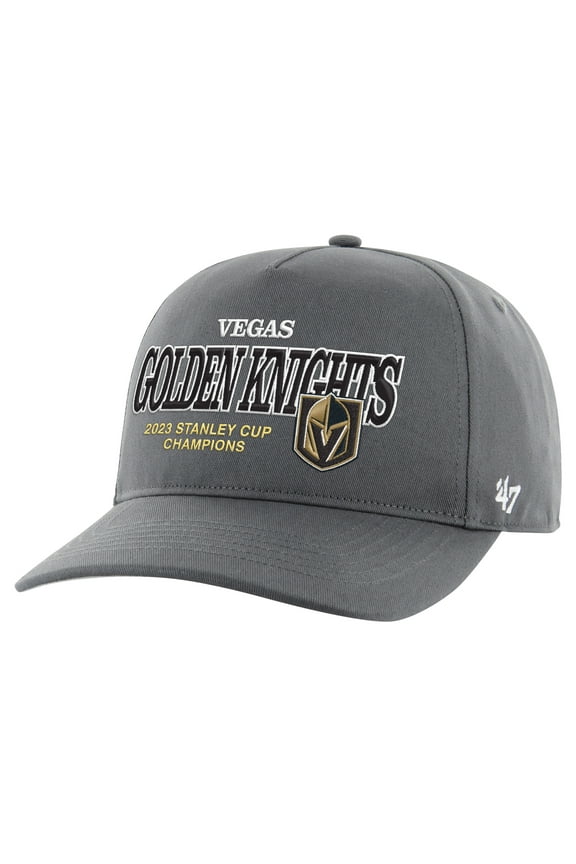 Men's '47 Charcoal Vegas Golden Knights 2023 Stanley Cup Champions Penalty Box Hitch Adjustable Hat