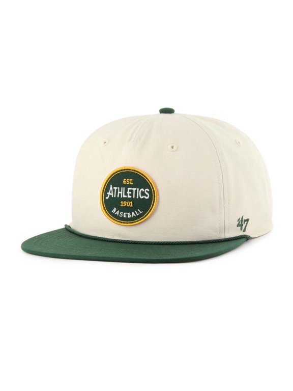 Men's '47 Cream Athletics Payson Captain Adjustable Hat