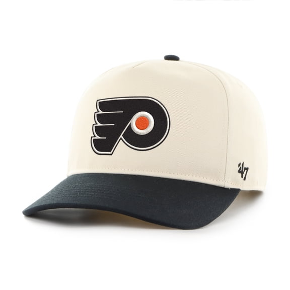 Men's '47 Cream/Black Philadelphia Flyers Logo Hitch Adjustable Hat