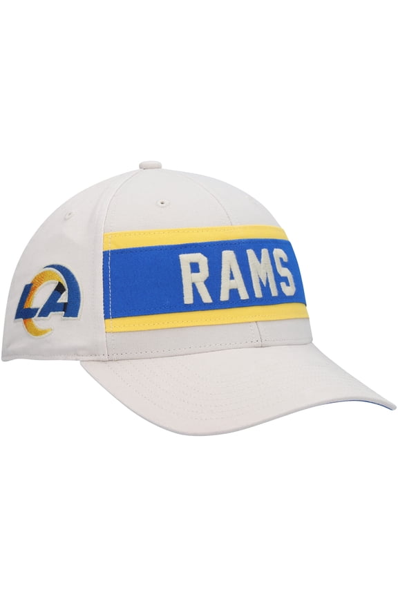 Men's '47 Cream Los Angeles Rams Crossroad MVP Adjustable Hat