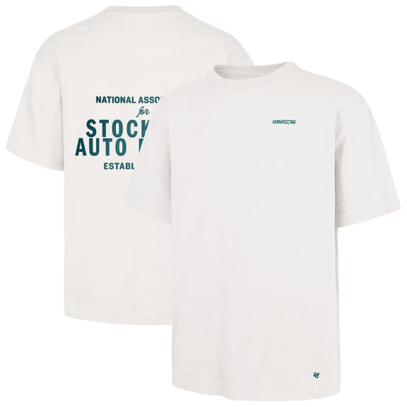 Men's '47 Cream NASCAR Leon Logo Foundation T-Shirt