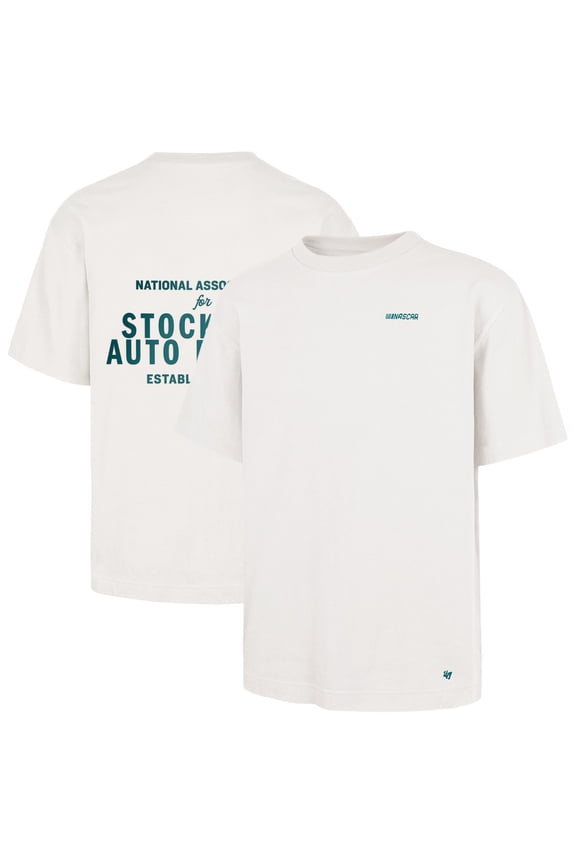 Men's '47 Cream NASCAR Leon Logo Foundation T-Shirt