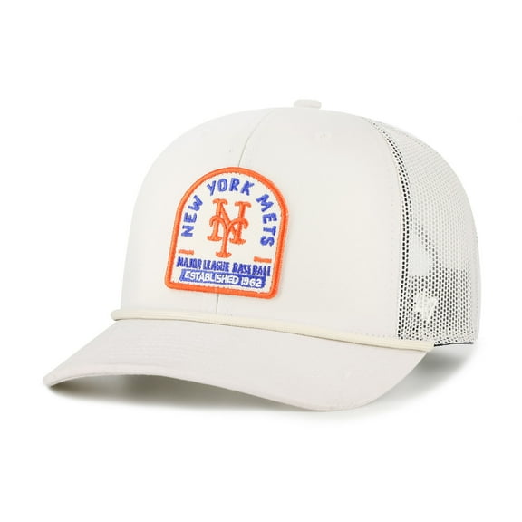 Men's '47 Cream New York Mets Gravestone Adjustable Trucker Hat