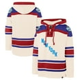 thumbnail image 1 of Men's '47  Cream New York Rangers 2026 NHL Winter Classic Superior Lacer Hoodie, 1 of 3