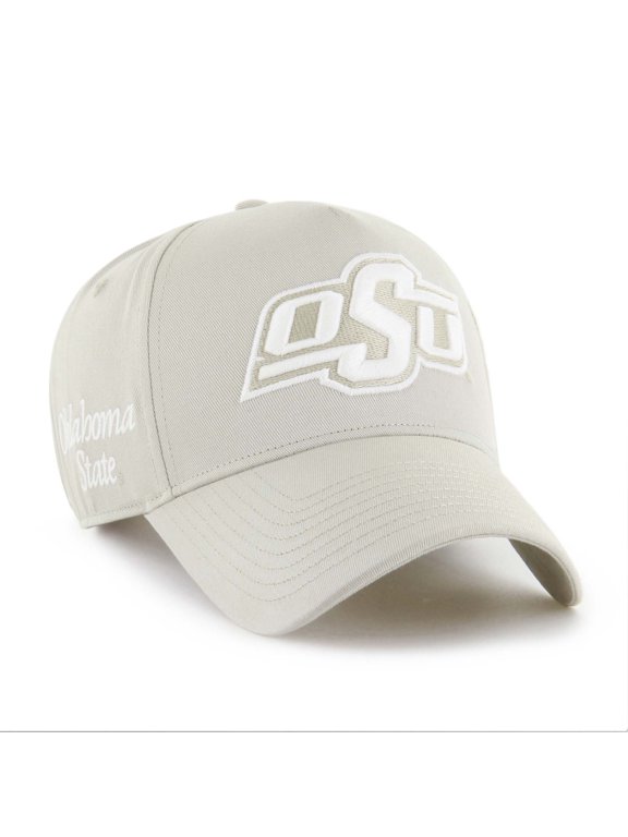 Men's '47 Cream Oklahoma State Cowboys Foundation Offside Adjustable Hat