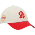 thumbnail image 1 of Men's '47 Cream/Red Tampa Bay Buccaneers Sidestep Clean Up Adjustable Hat, 1 of 4