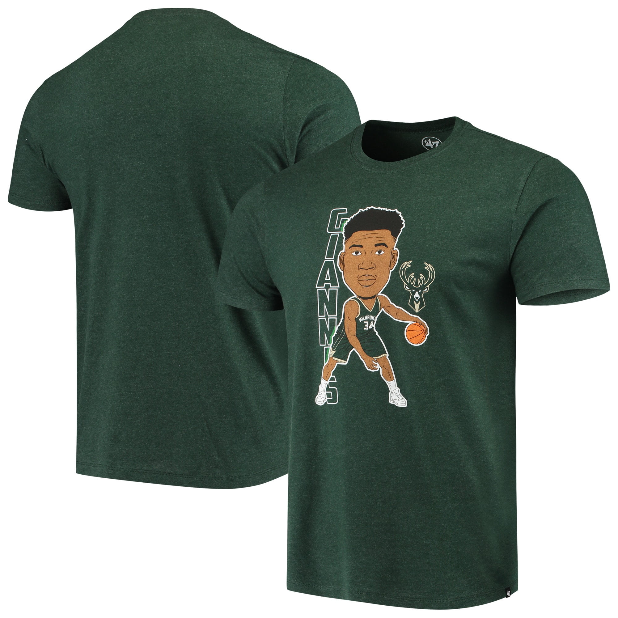 メンズ Tシャツ Giannis Antetokounmpo 