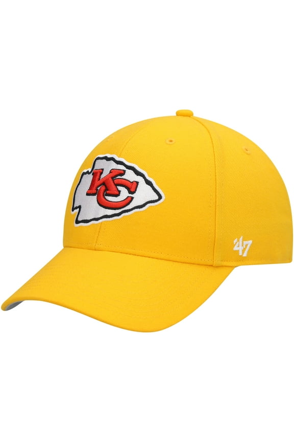 Men's '47 Gold Kansas City Chiefs MVP Adjustable Hat