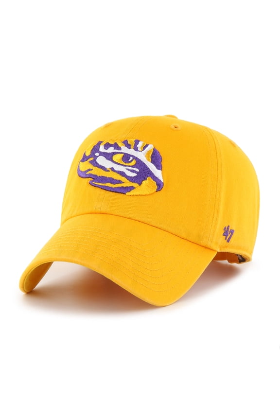 Men's '47 Gold LSU Tigers Clean Up Adjustable Hat