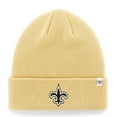 thumbnail image 1 of Men's '47 Gold New Orleans Saints Secondary Basic Cuffed Knit Hat, 1 of 1