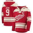 thumbnail image 1 of Men's '47 Gordie Howe Red Detroit Red Wings Retired Player Name & Number Lacer Pullover Hoodie, 1 of 4