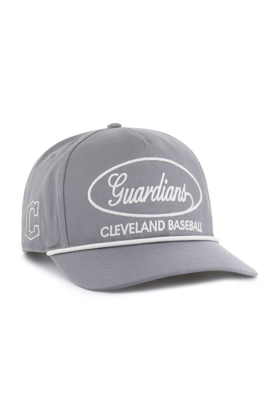 Men's '47 Gray Cleveland Guardians Foundational Hitch Adjustable Hat