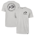 thumbnail image 1 of Men's '47  Gray Colorado Buffaloes Left Chest Back Slide Two Hit Franklin T-Shirt, 1 of 3