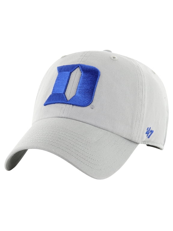 Men's '47 Gray Duke Blue Devils Clean Up Adjustable Hat