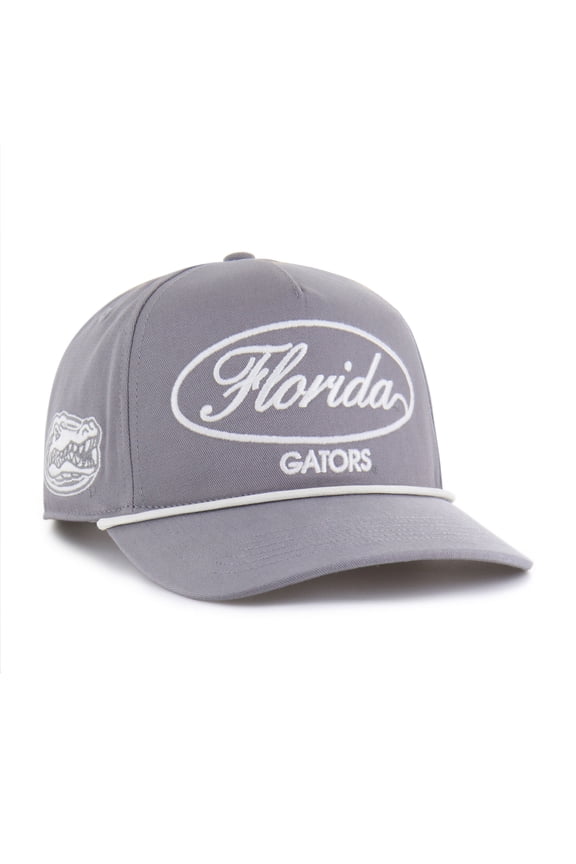 Men's '47 Gray Florida Gators Contemporary Basics Foundational Rope Hitch Adjustable Hat
