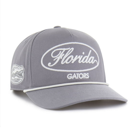 Men's '47 Gray Florida Gators Contemporary Basics Foundational Rope Hitch Adjustable Hat