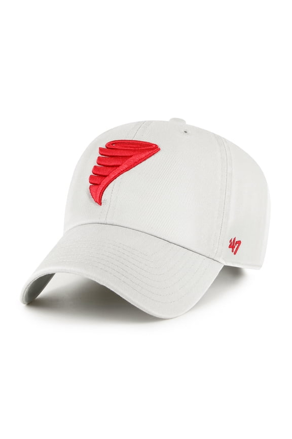 Men's '47 Gray Iowa State Cyclones Clean Up Adjustable Hat
