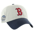 thumbnail image 1 of Men's '47 Gray/Navy Boston Red Sox Sure Shot Classic Franchise Fitted Hat, 1 of 3