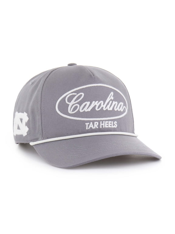 Men's '47 Gray North Carolina Tar Heels Contemporary Basics Foundational Rope Hitch Adjustable Hat