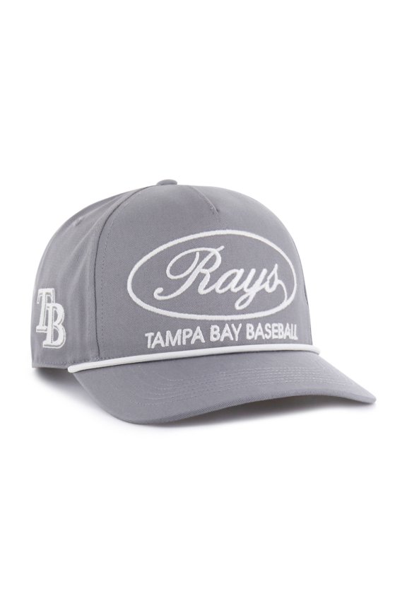 Men's '47 Gray Tampa Bay Rays Foundational Hitch Adjustable Hat