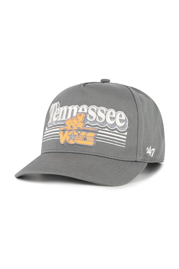 Men's '47 Gray Tennessee Volunteers Script Fade Hitch Adjustable Hat