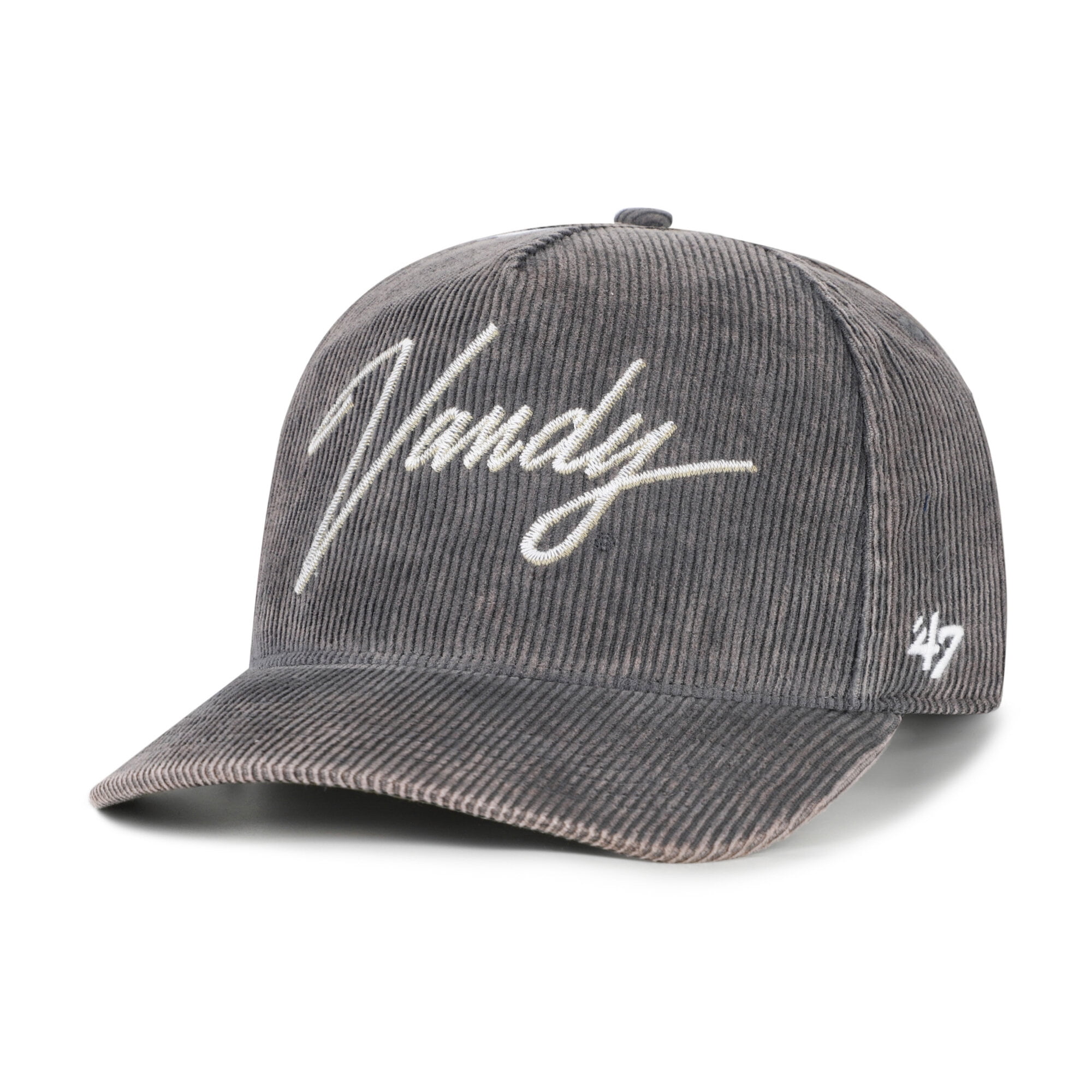 Men's '47  Gray Vanderbilt Commodores Vault Reclaim Snow Wash Corduroy Hitch Adjustable Hat