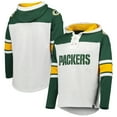 thumbnail image 1 of Men's '47 Green Bay Packers Heather Gray Gridiron Lace-Up Pullover Hoodie, 1 of 4