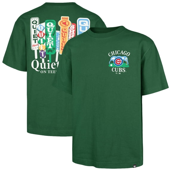 Men's '47 Green Chicago Cubs Plackard Foundation T-Shirt